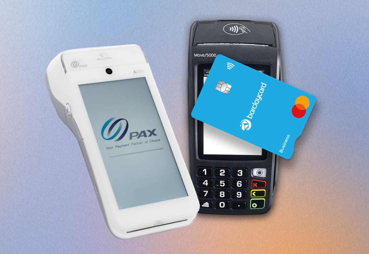Barclaycard’s current selection of card terminals Barclaycard card machines