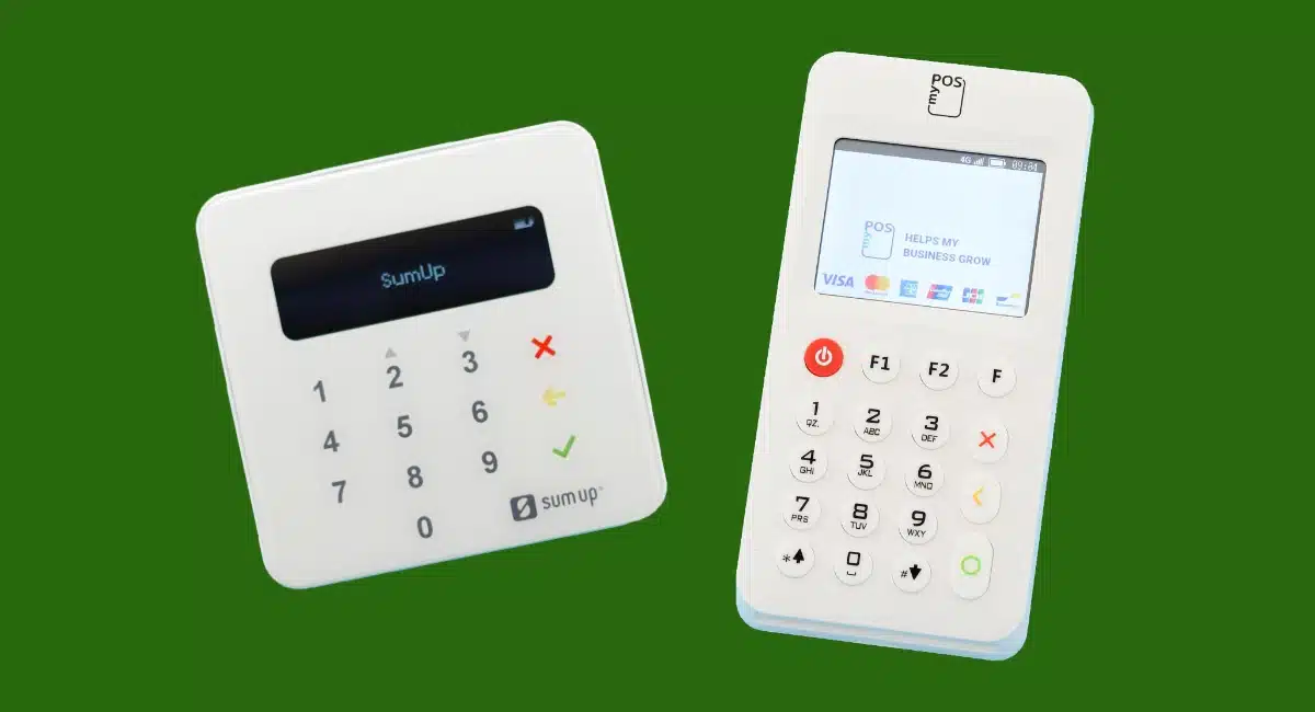 SumUp vs myPOS: easy card machines, different systems