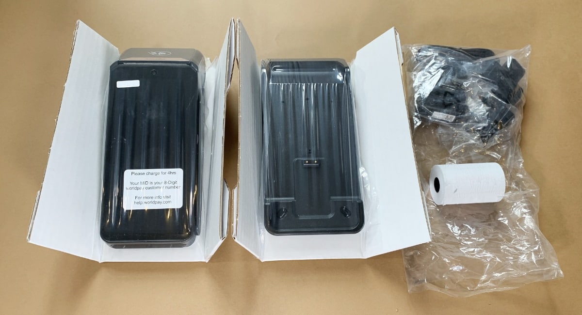 unwrapped card machine packaging
