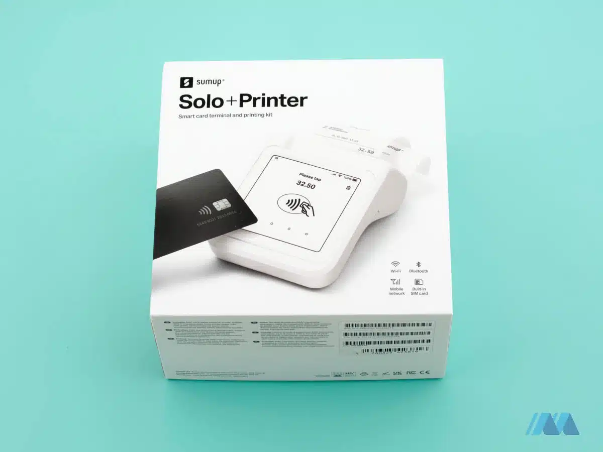 SumUp Solo and Printer box