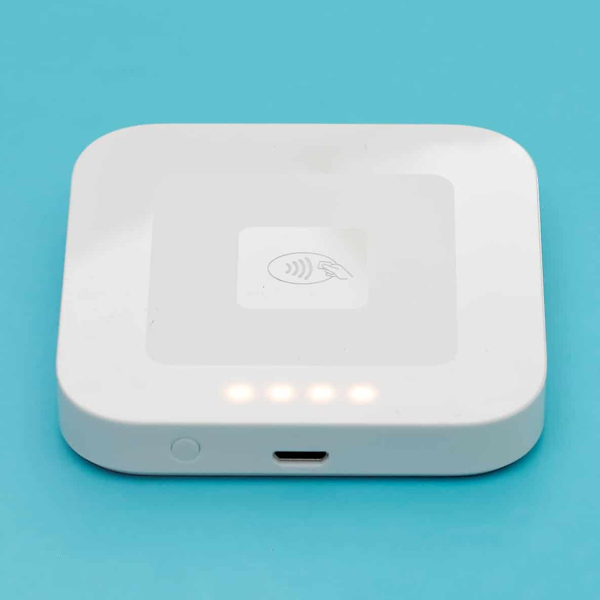 Square Reader is small and beautiful Square Reader
