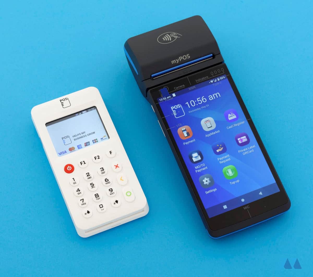 myPOS Go 2 and Pro compared