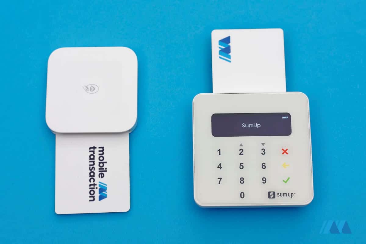 Square Reader vs SumUp Air compared Square Reader and SumUp Air