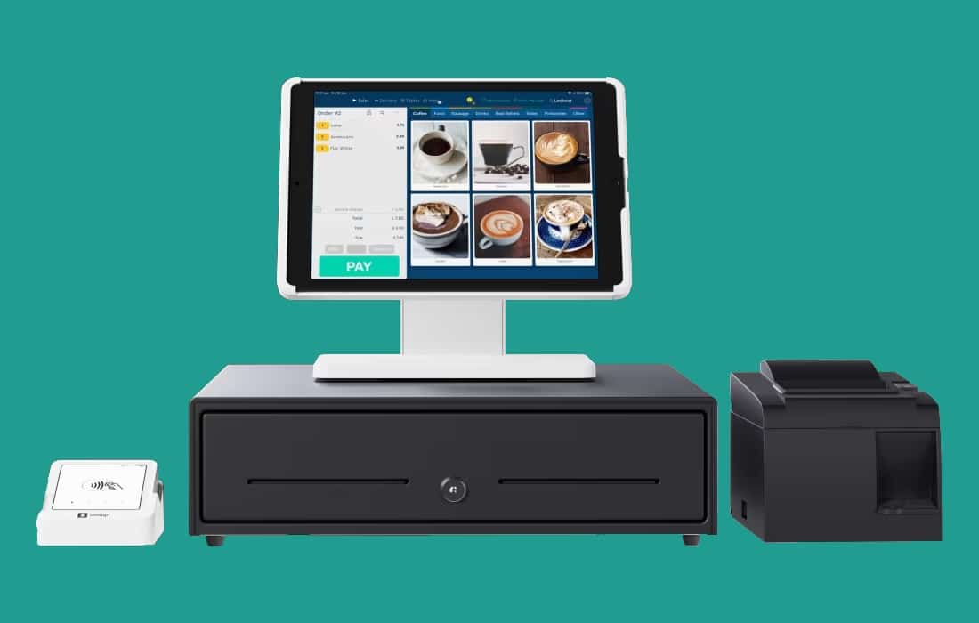 Example of a SumUp POS Pro hardware bundle SumUp POS Pro hardware bundle