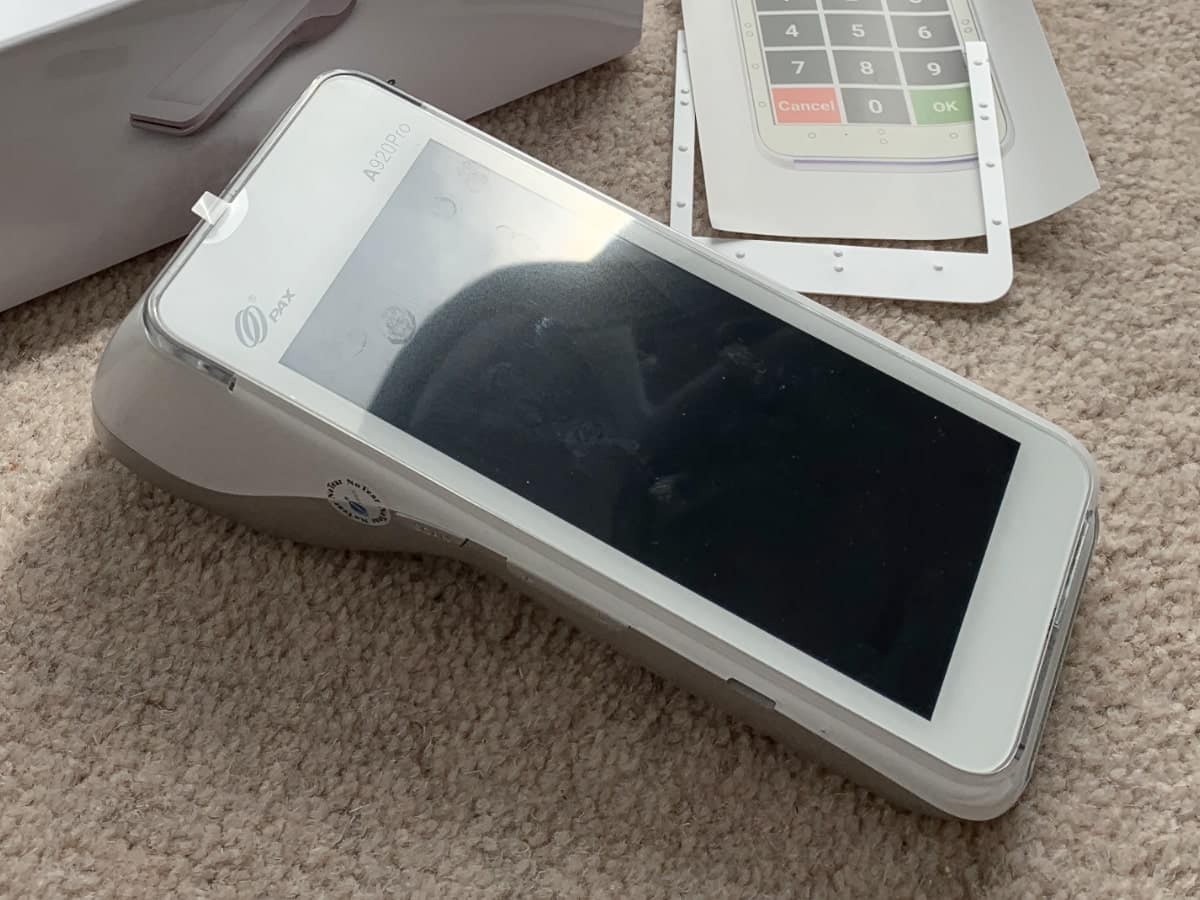PAX A920Pro unboxed PAX A920Pro EFTPOS machines