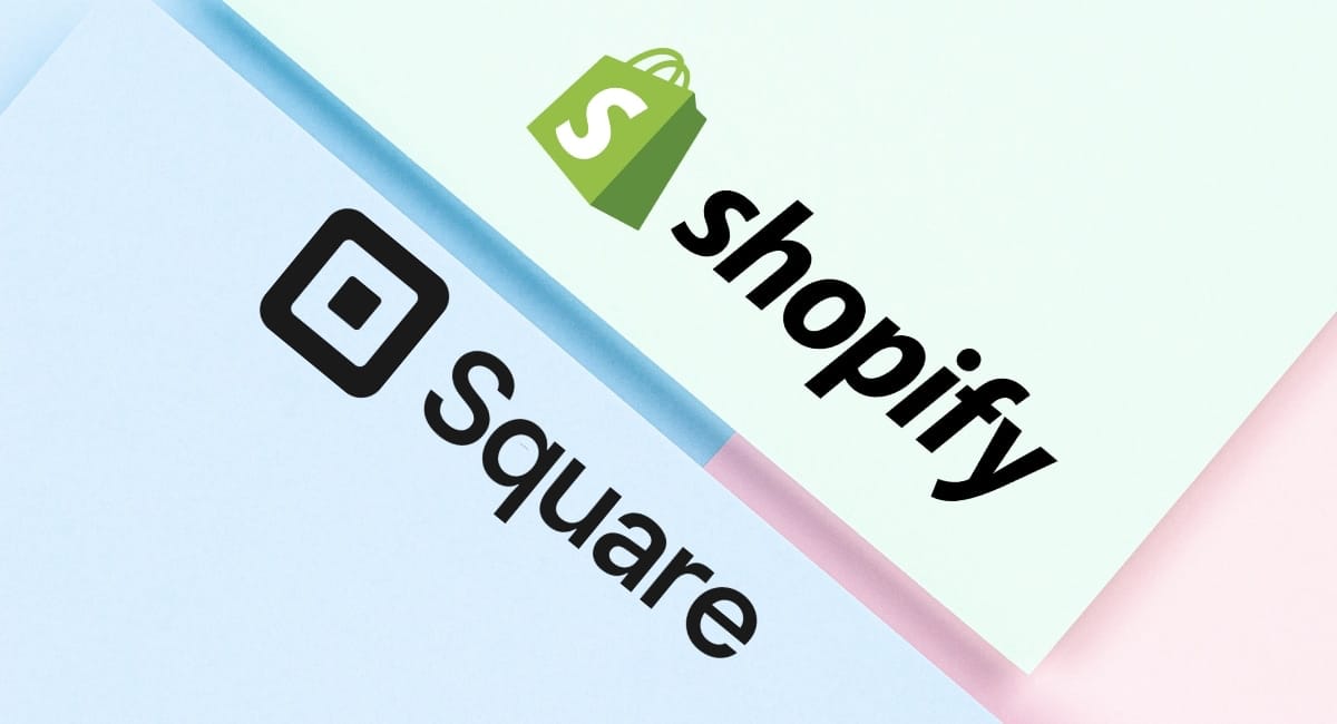 Shopify vs Square logos